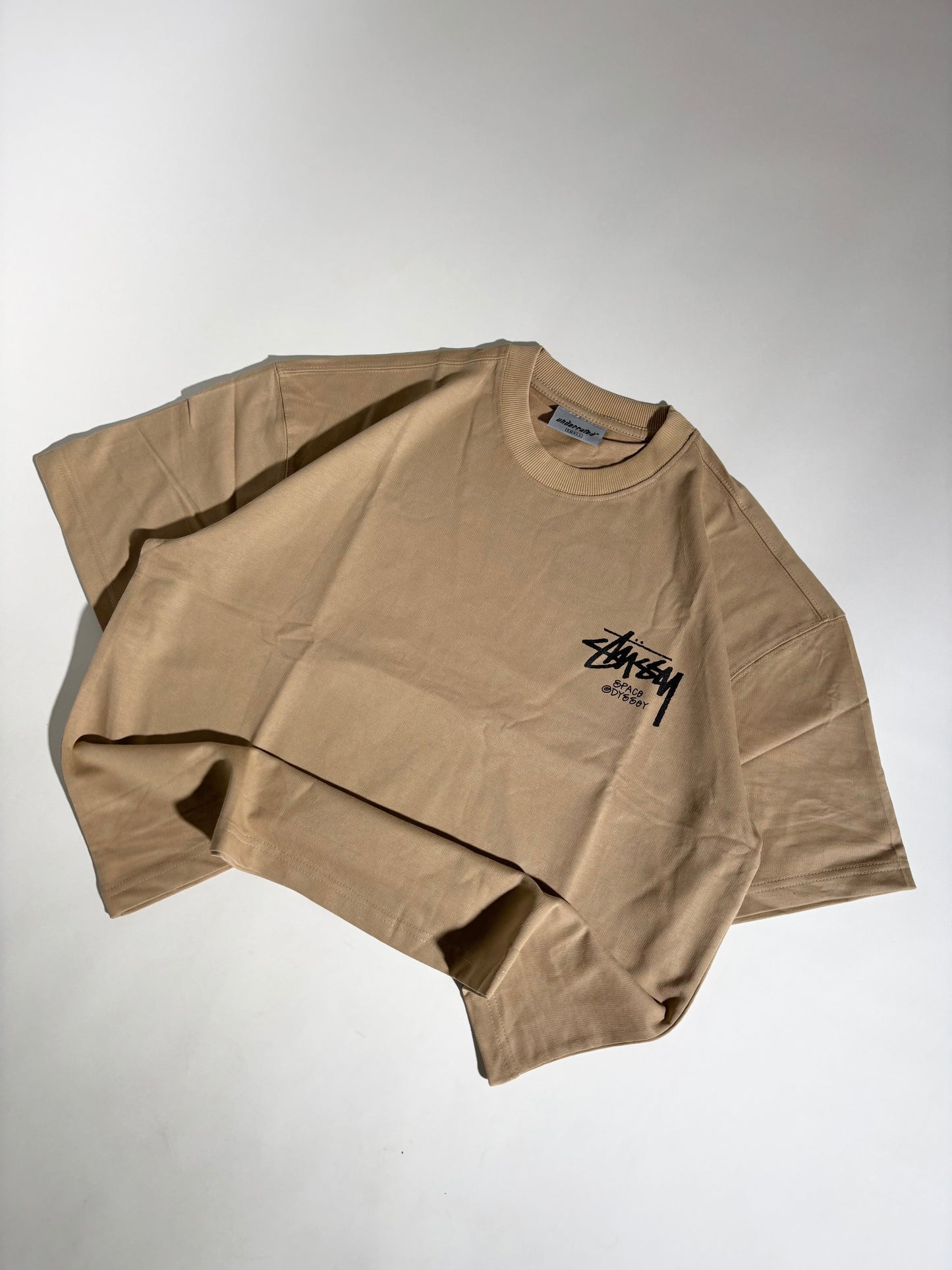 Ball beige boxy oversized tee