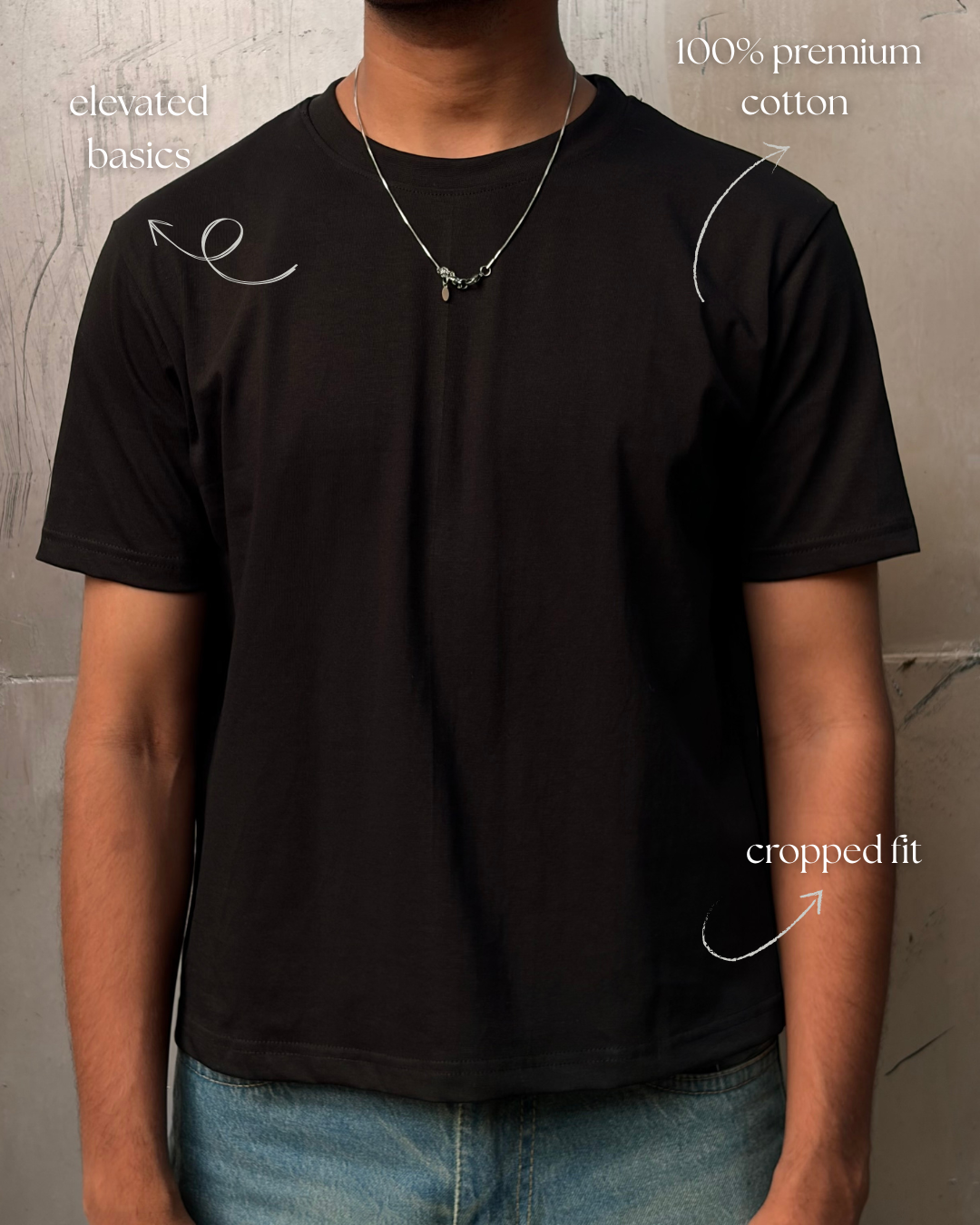 Cropped tee