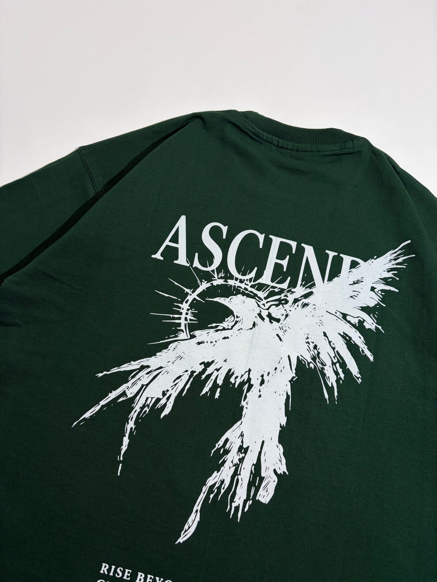 Ascend crop boxy tee