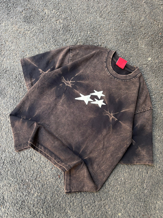 Flawless acid wash oversized tee