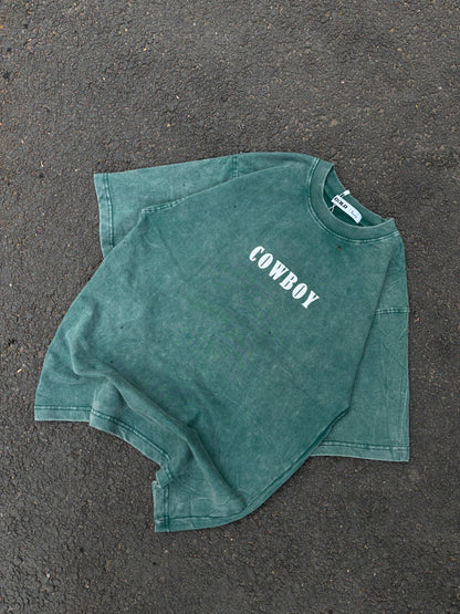 Rodeo acid wash oversized tee