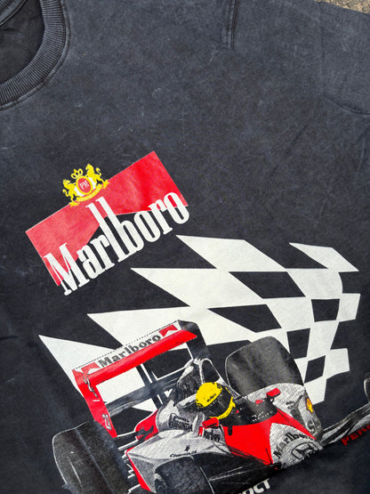 Marlboro acid wash oversized tee