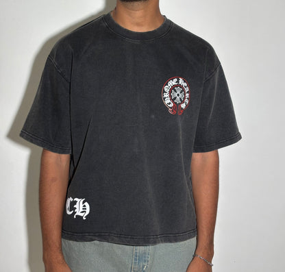 Hearts cropped boxy tee