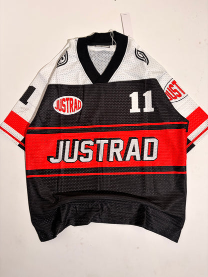 11 red and black jersey