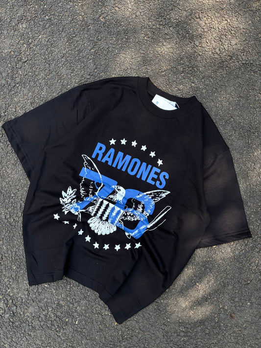 Ramones 76 black oversized tee