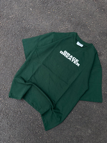 Grace greater green oversized tee