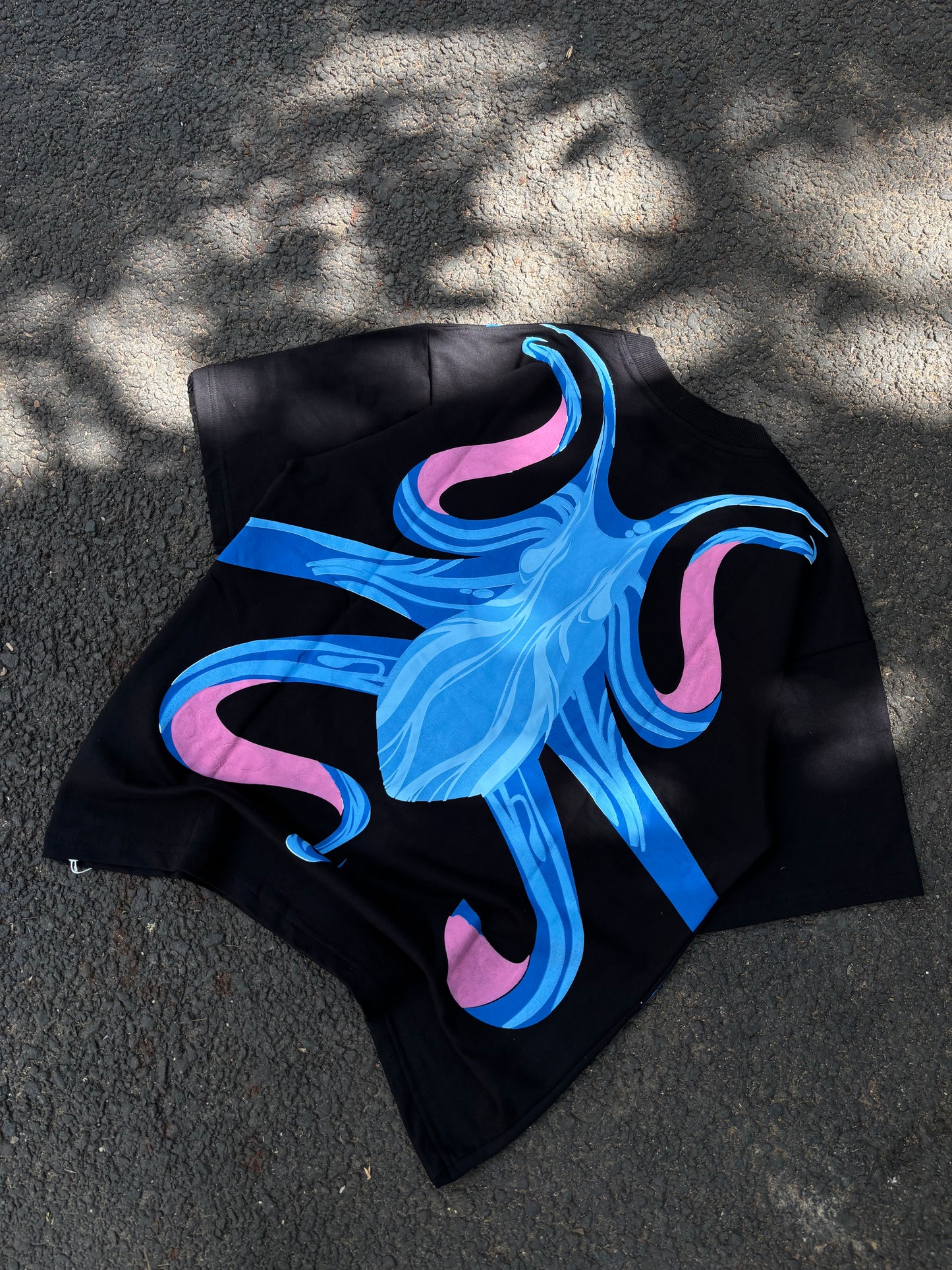 Octopus oversized tee