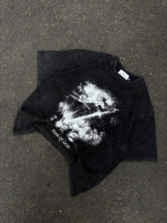 FOG acid wash oversized Tee