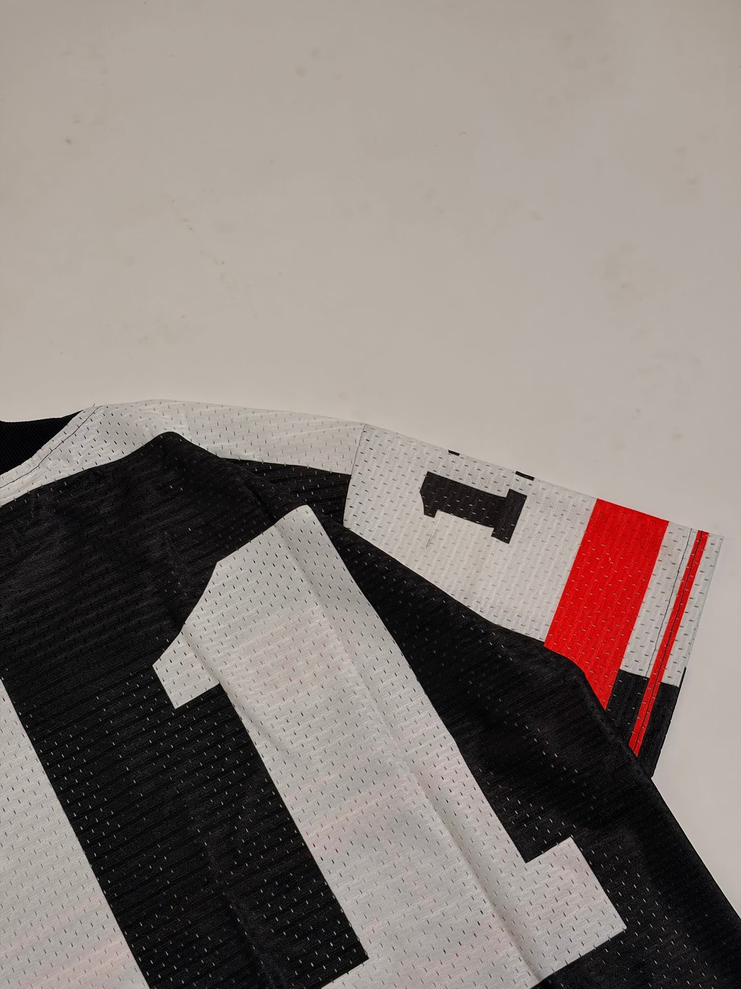 11 red and black jersey