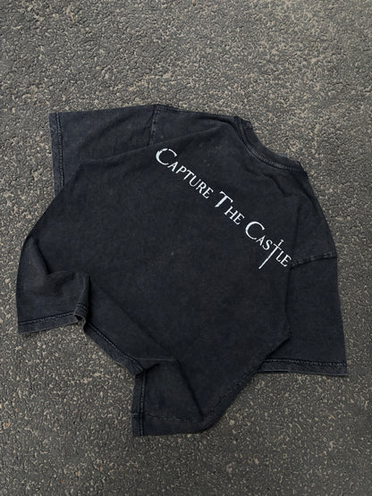 Castle acid wash oversized tee