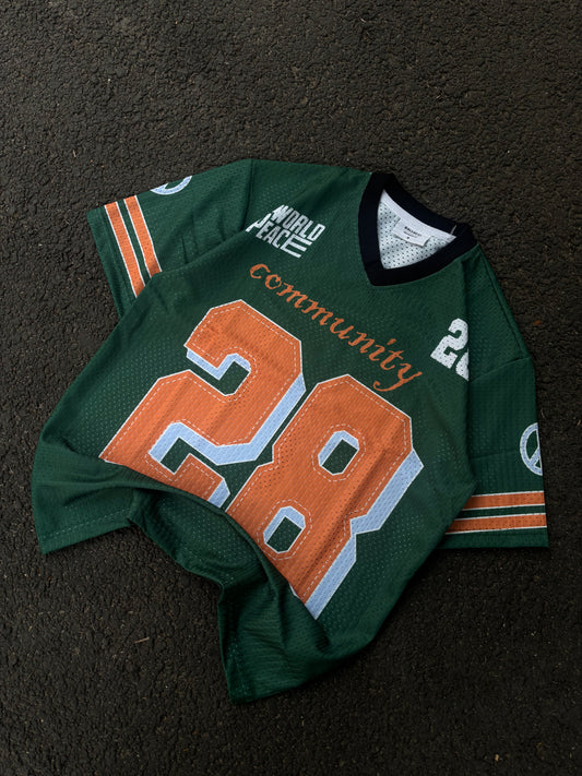 28 community green oversized jersey