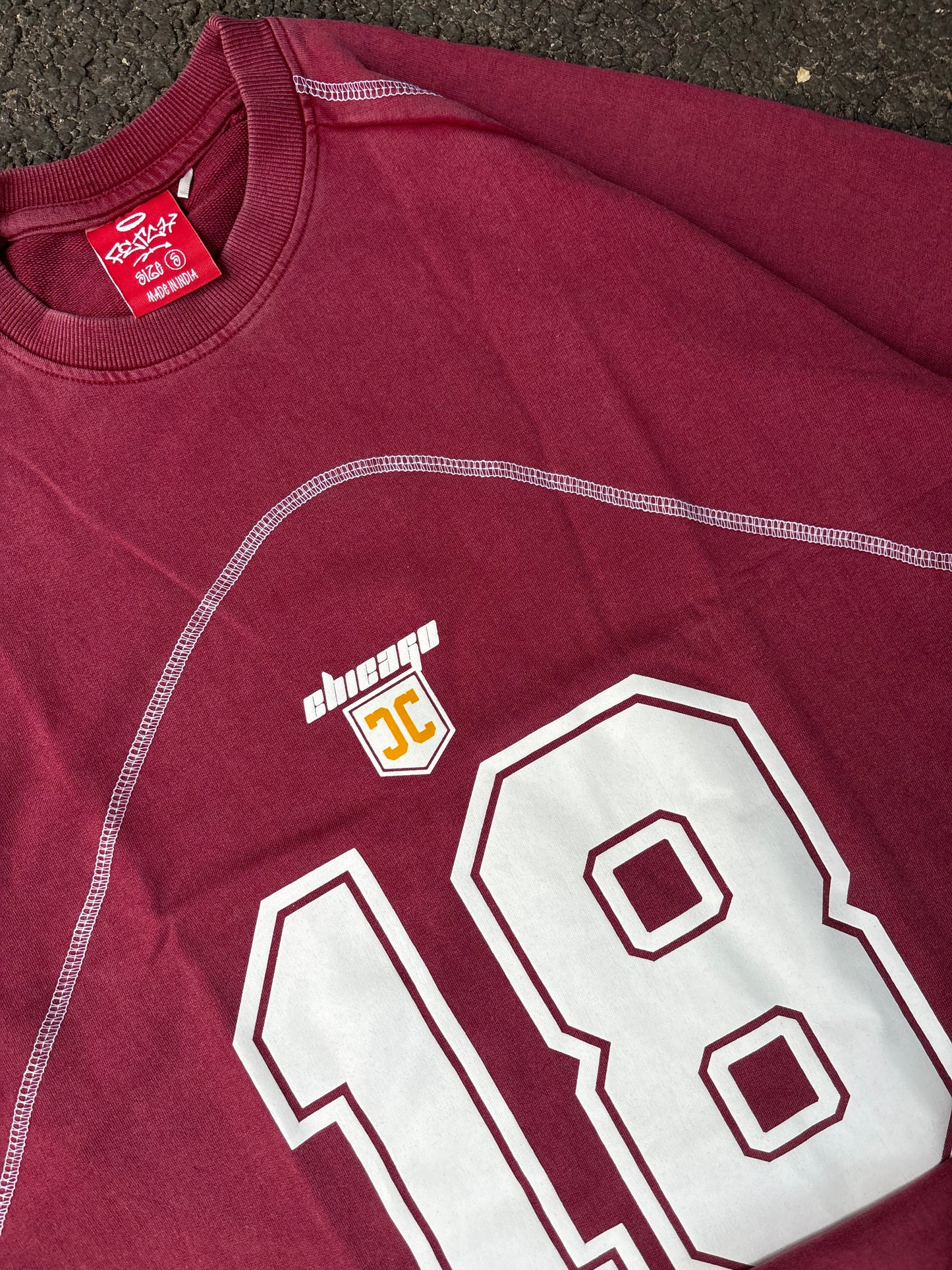 18 oversized tee