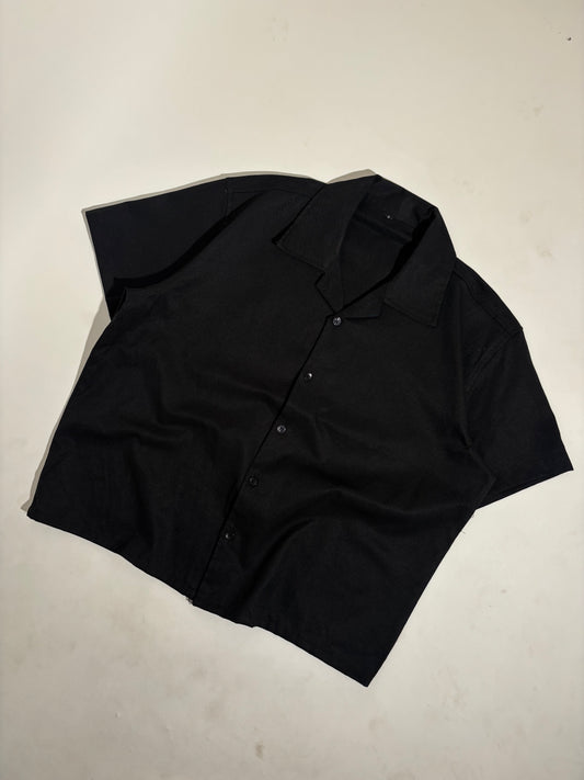 Black boxy shirt