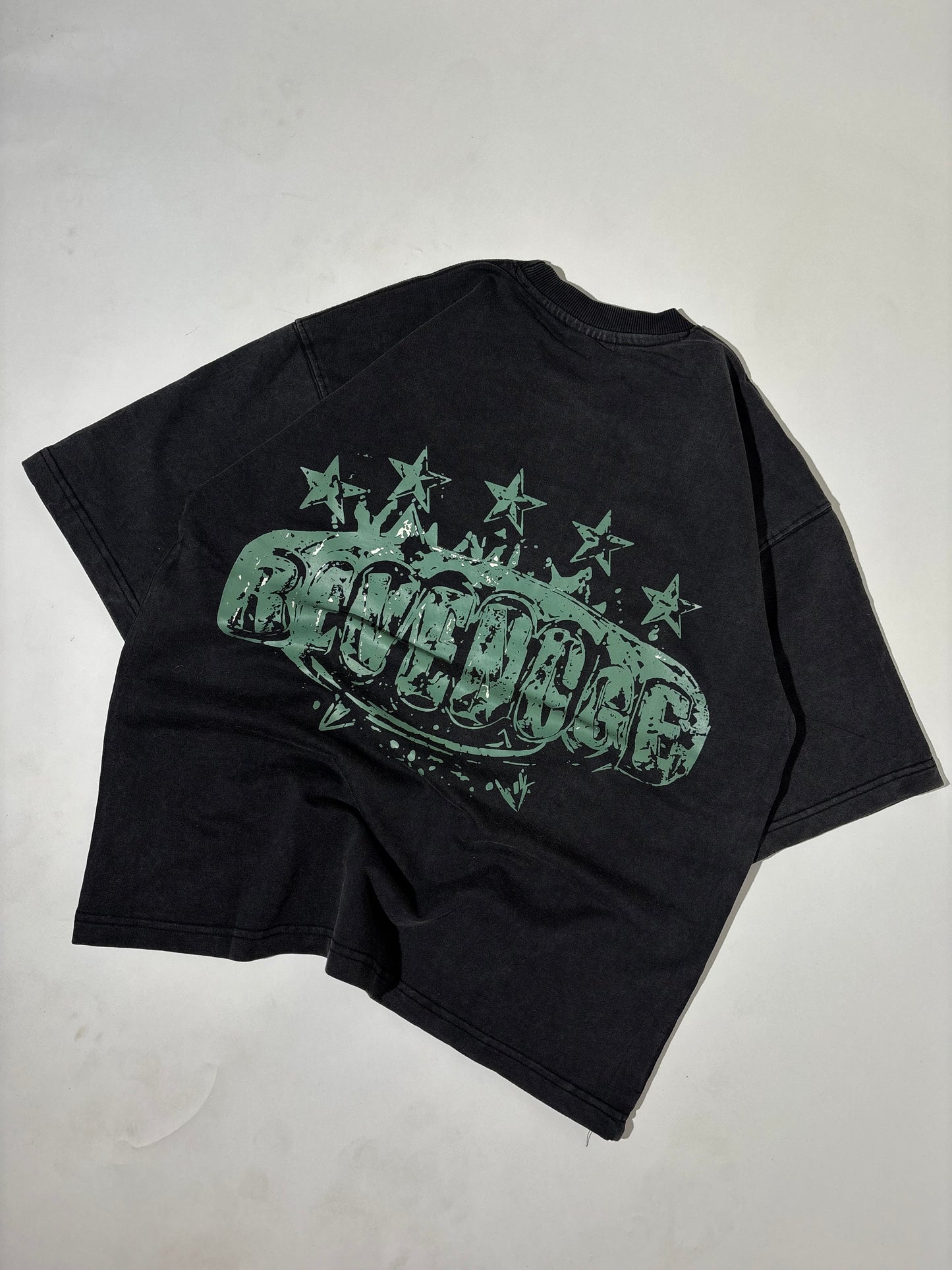 YW studios premium lava wash boxy tee