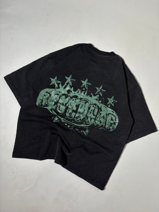 YW studios premium lava wash boxy tee