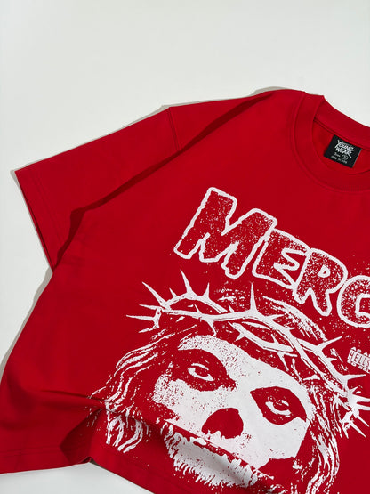 Mercy crop boxy tee