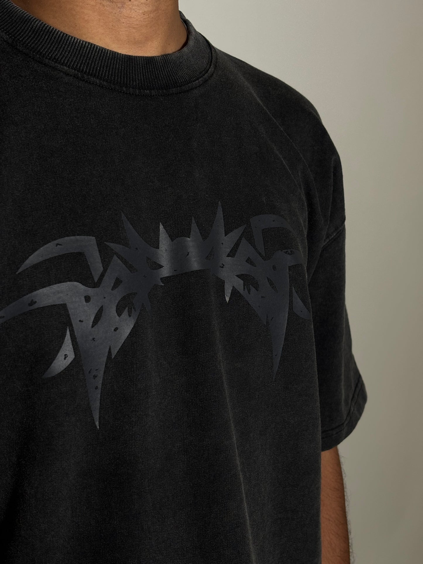 Mask boxy tee