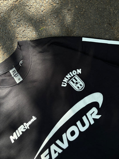Favour black oversized tee