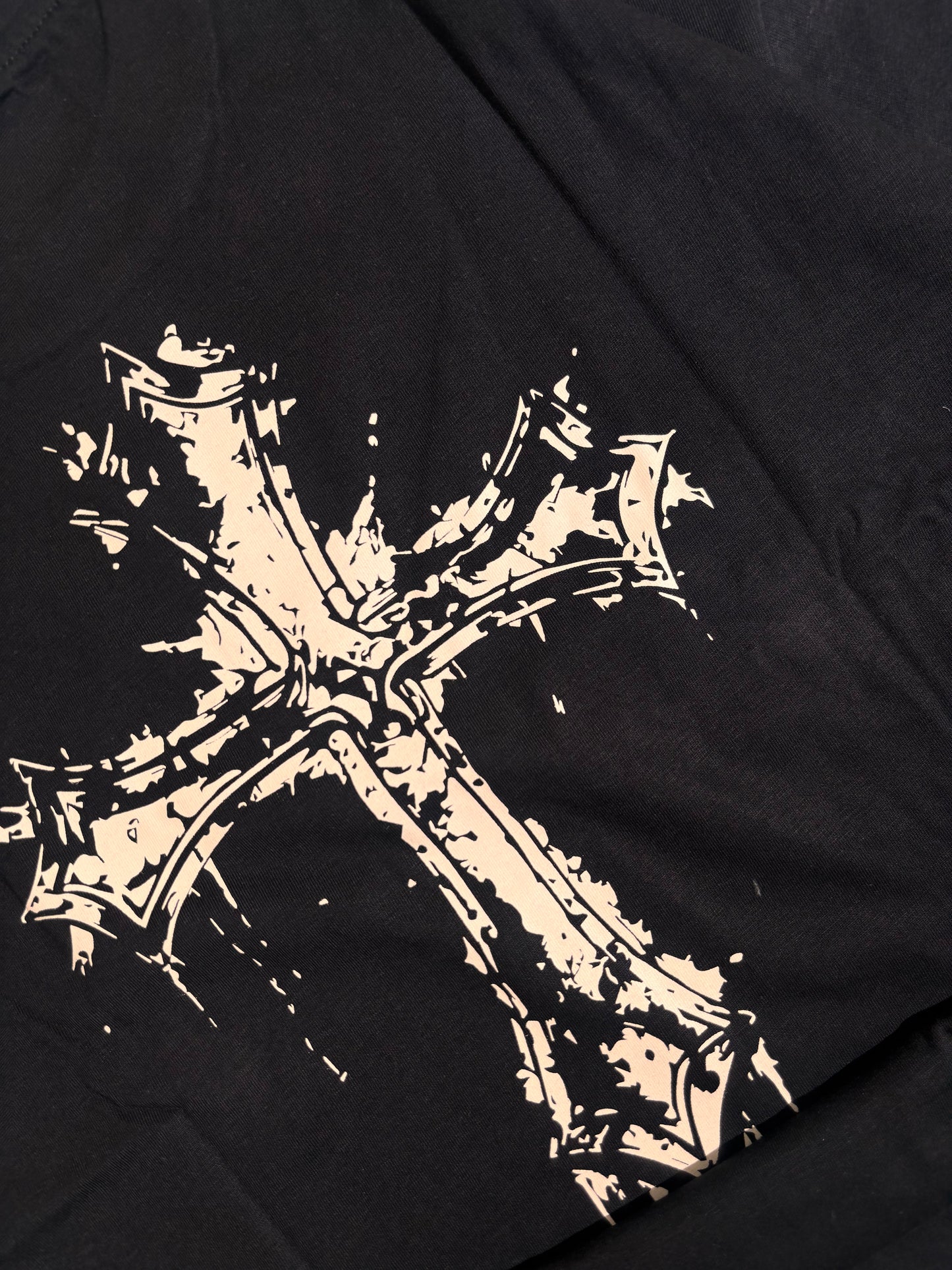 Wings black full sleeve tee