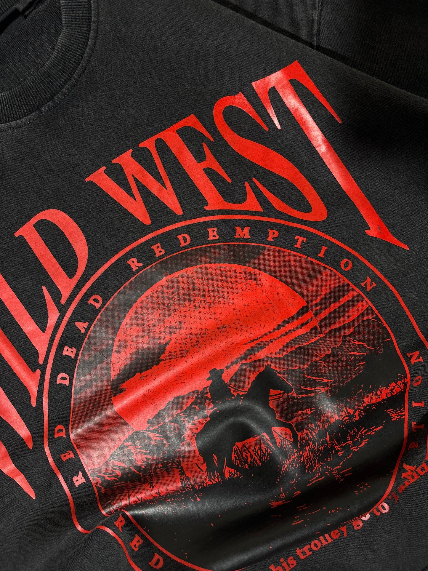 Wild premium lava wash boxy tee