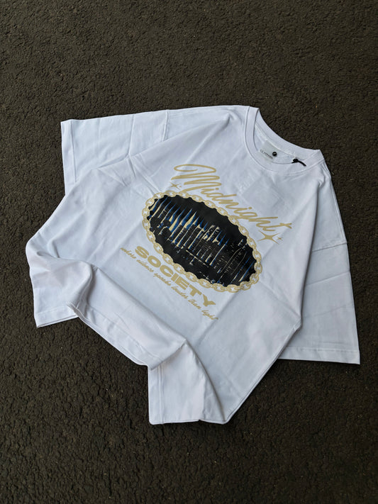 Midnight oversized tee