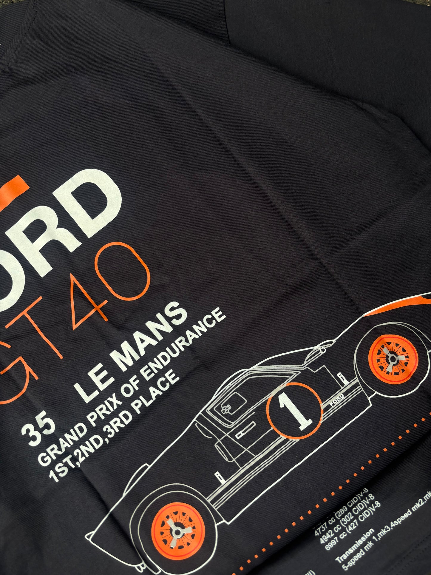 GT40 oversized tee