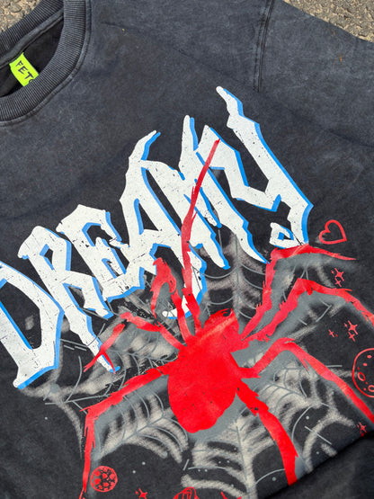 Dreamy acid wash oversized tee