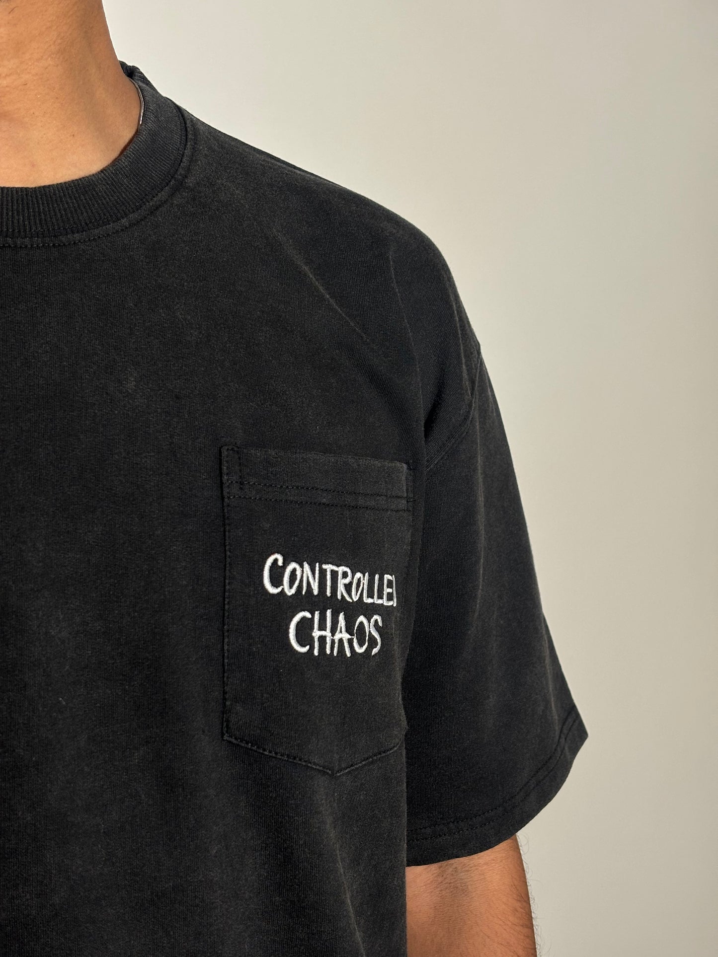 Controlled chaos boxy tee