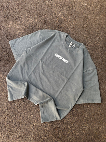 Linkin grey oversized tee