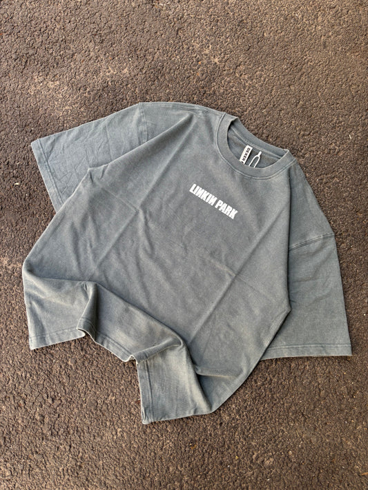 Linkin grey oversized tee