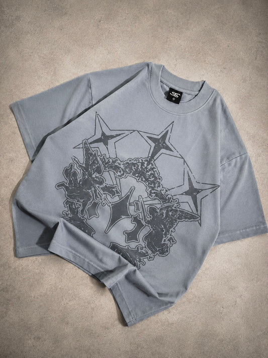Star oversized tee