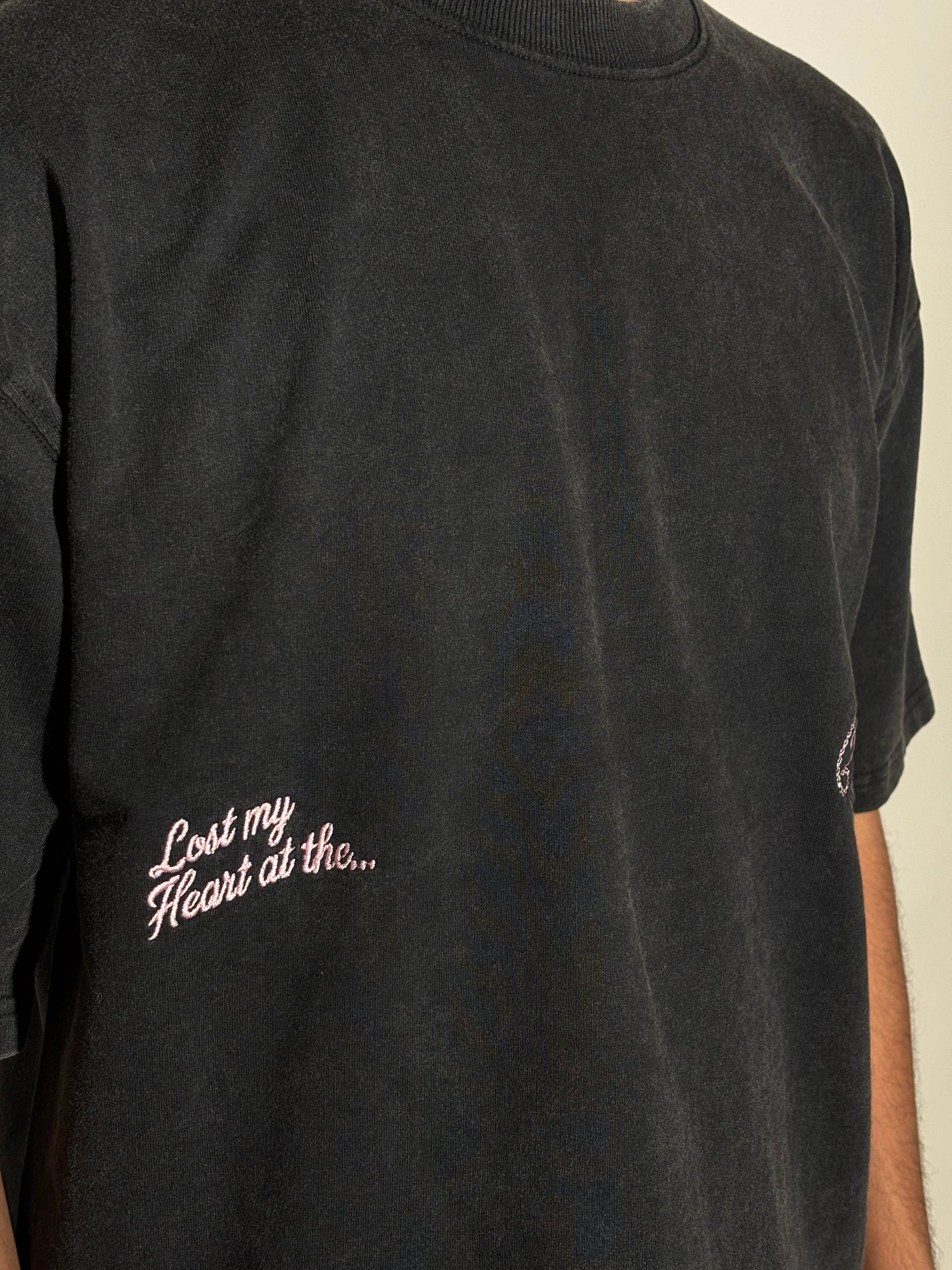 Heart goes boxy tee