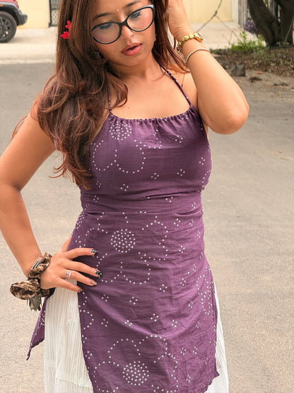 Ira halter neck kurti