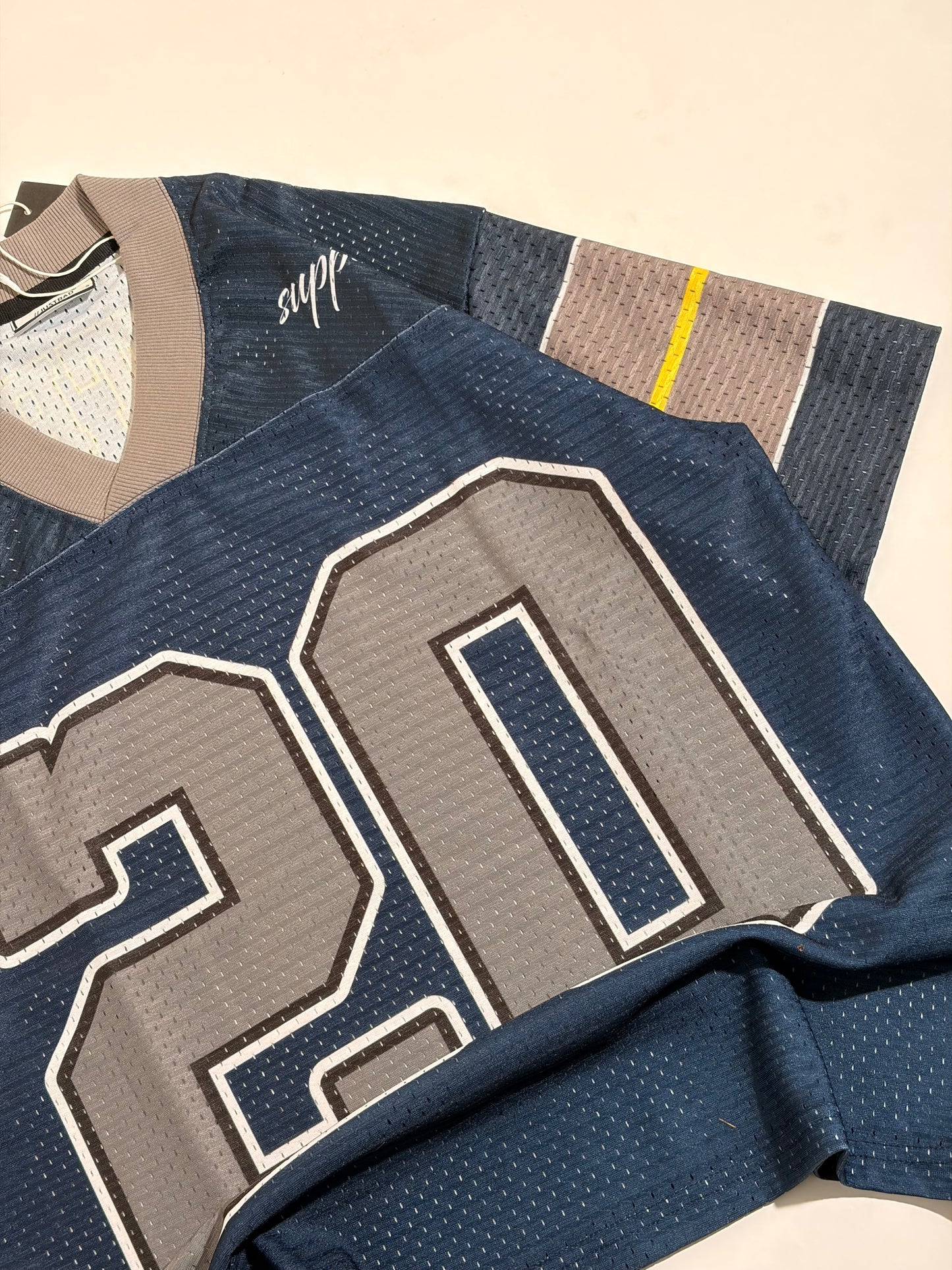 20 Blue jersey