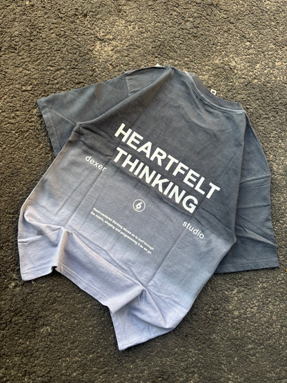 Ambition grey oversized tee