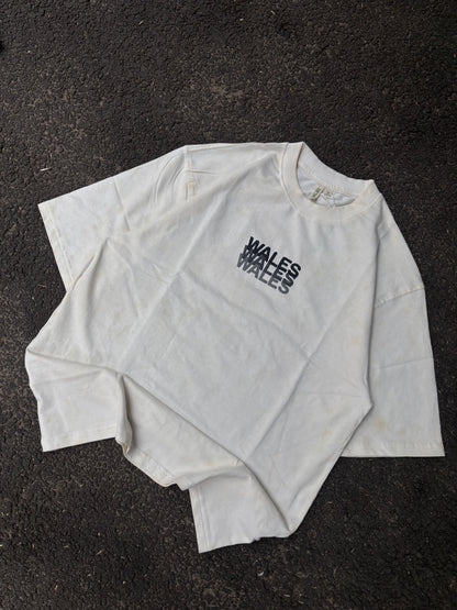 Wales white oversized tee