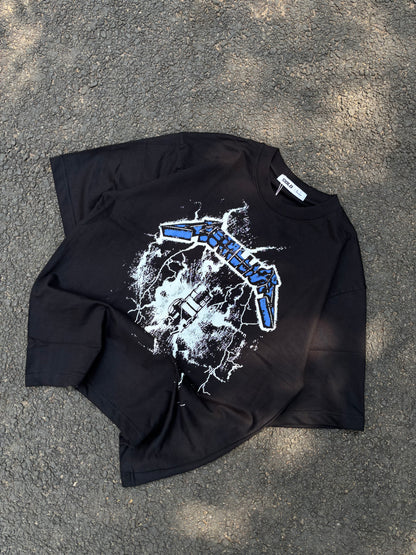 Metallica black oversized tee