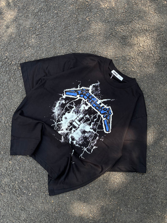 Metallica black oversized tee