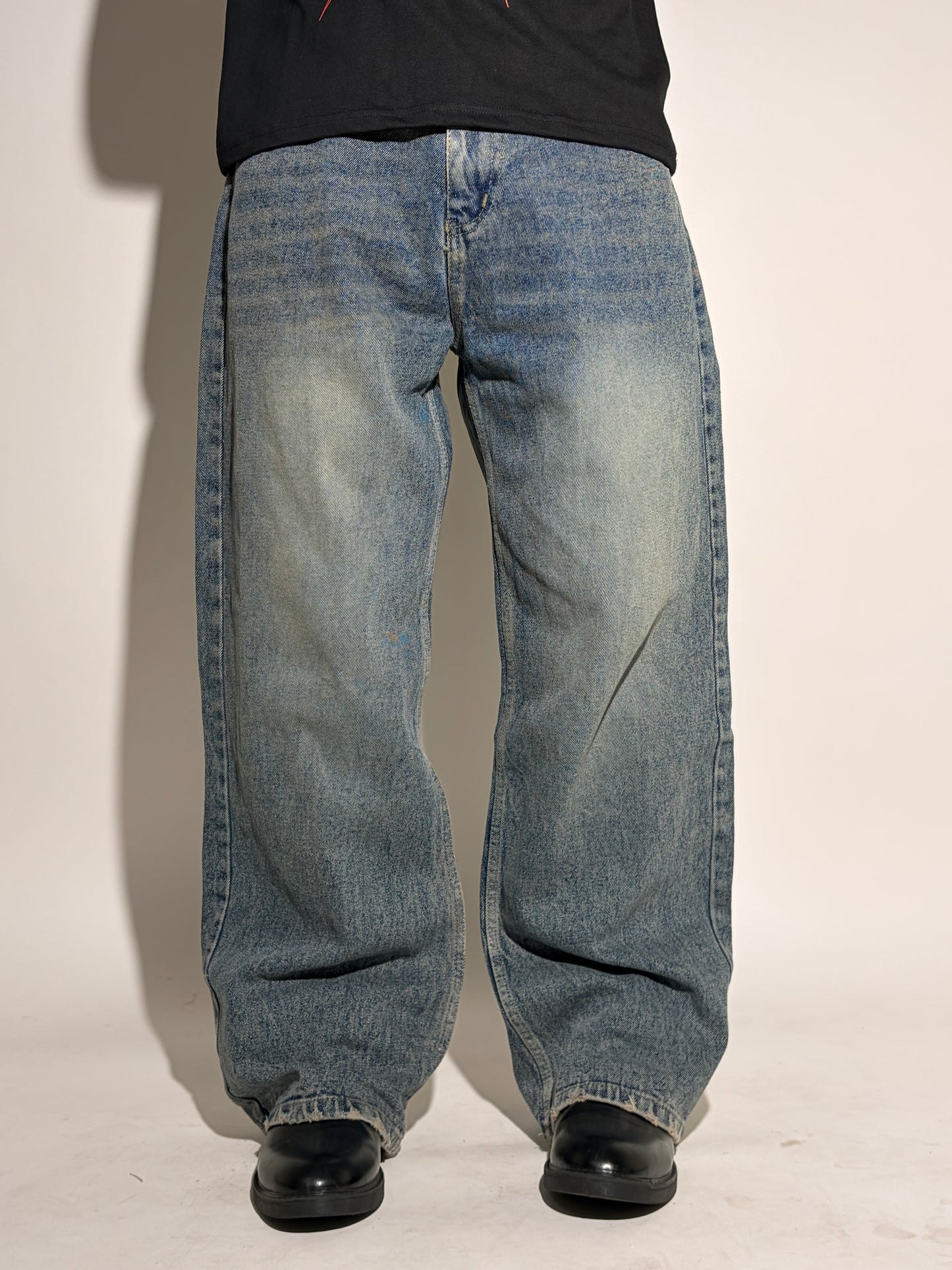Shade 46 blue faded jeans