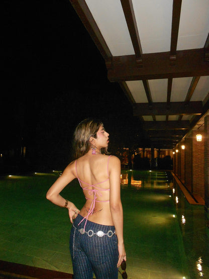 Bela backless top