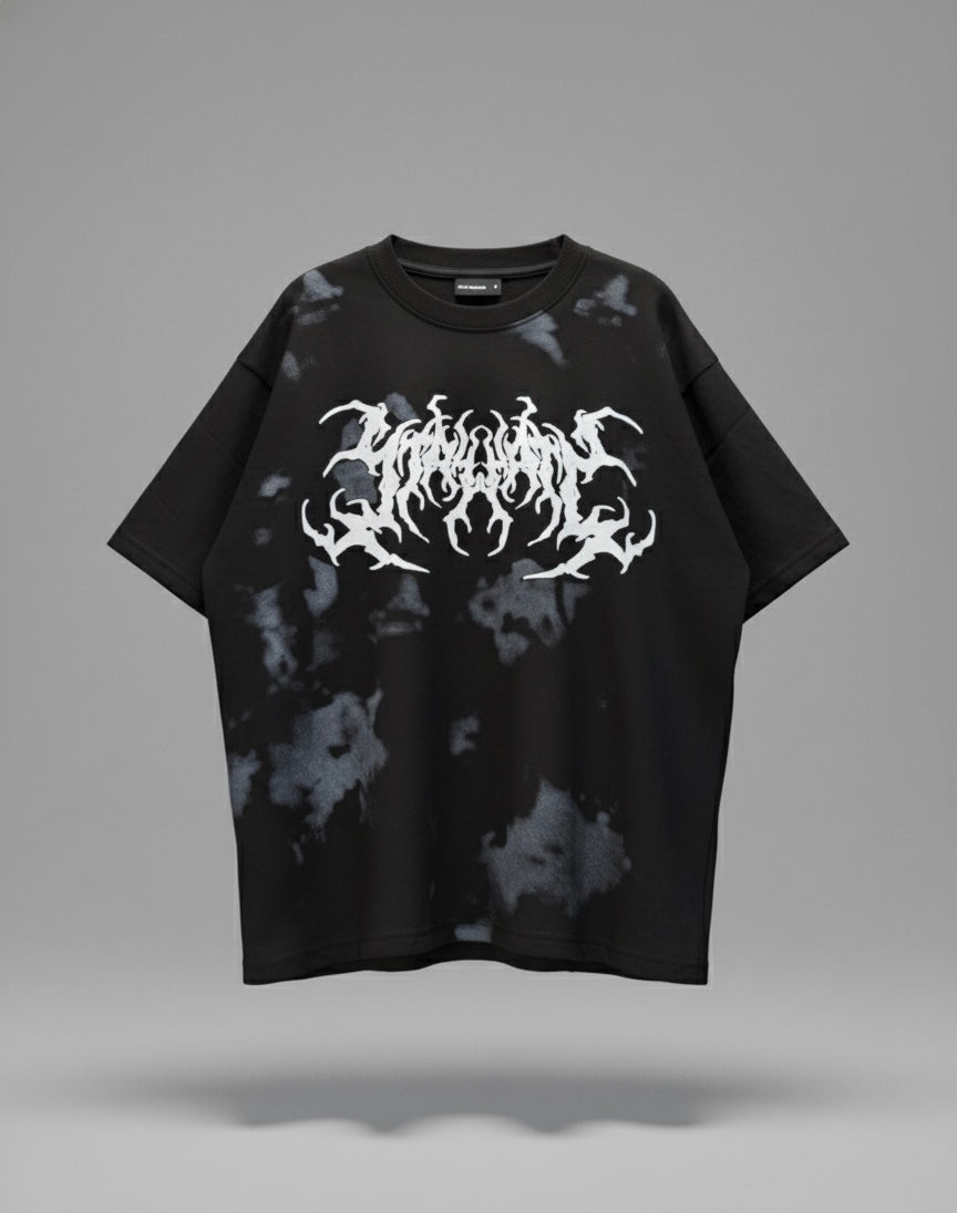 Spine black spots oversized tee