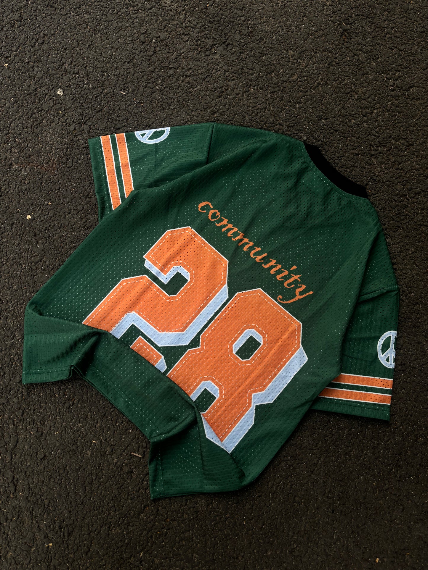 28 community green oversized jersey