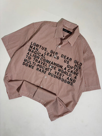 Pink boxy shirt