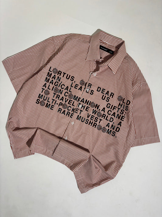 Pink boxy shirt