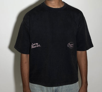 Heart goes boxy tee
