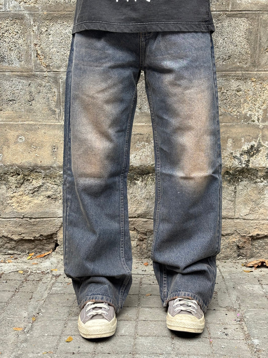 Vintage shade baggy jeans