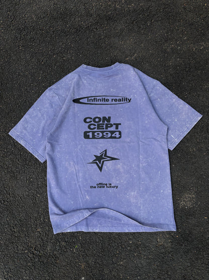 Lilac concept oversized tee
