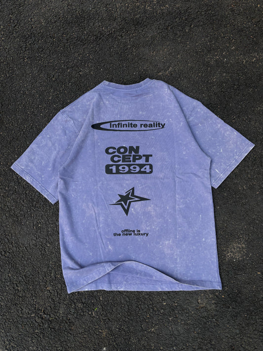 Lilac concept oversized tee