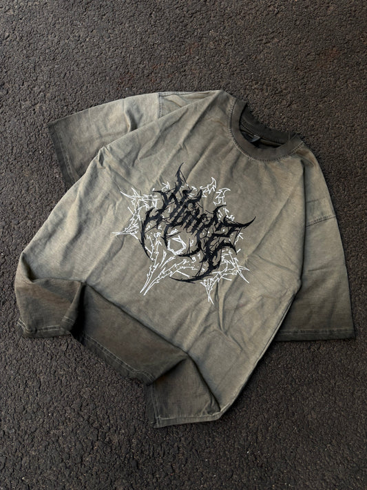 Knight faded oversized tee