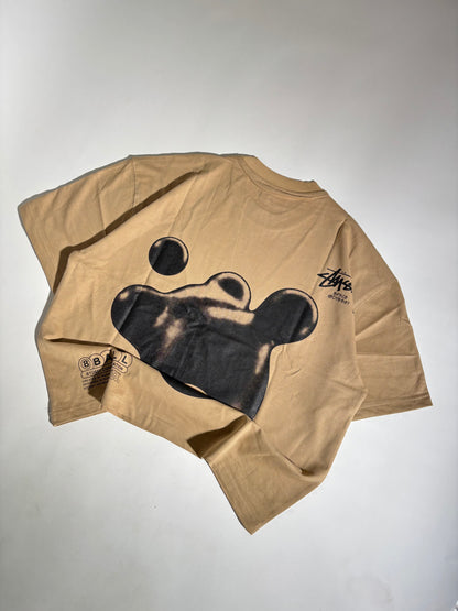Ball beige boxy oversized tee